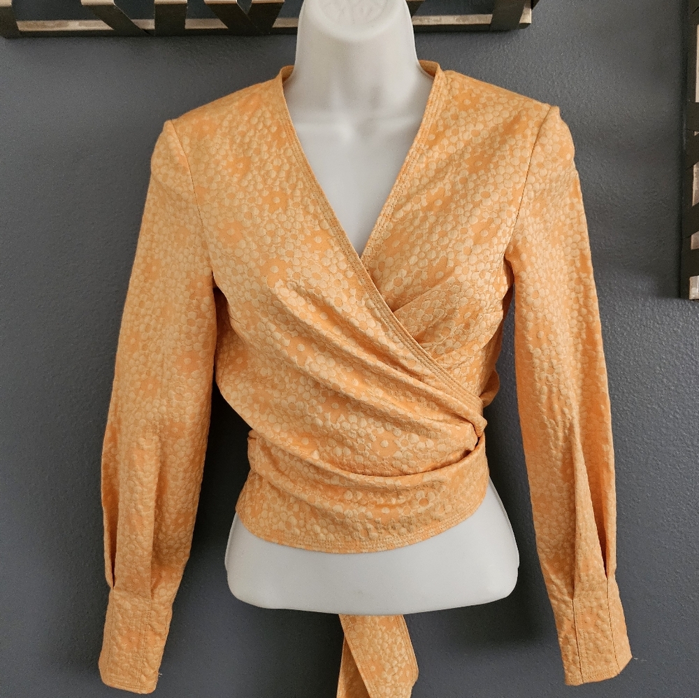 Samsoe samsoe wrap top size xs